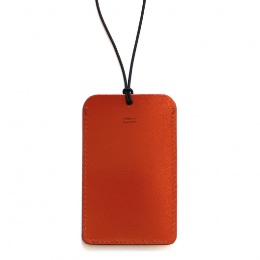 Aus Made Leather Luggage Tags Tan